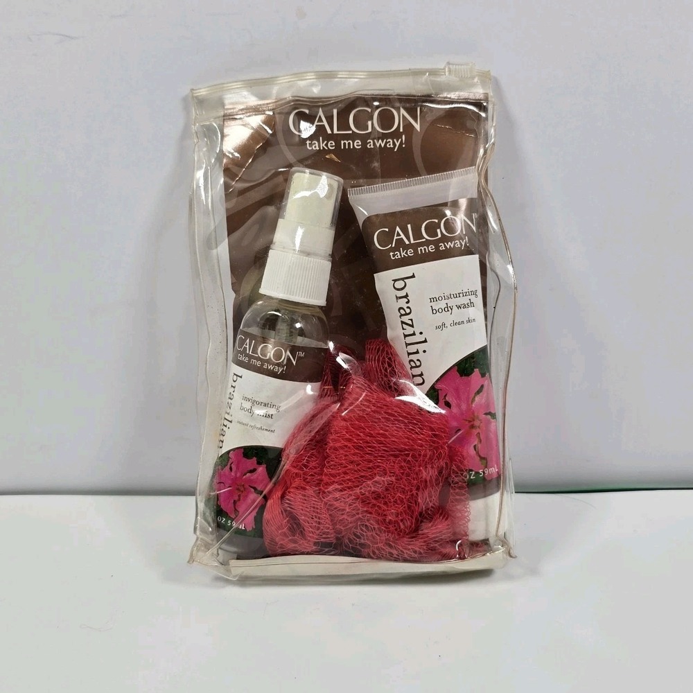 Calgon Take Me Away Brazilian Moisturizer Invigorating Spray Set